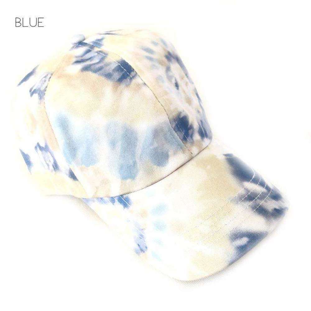 Tie-Dye Hat | One Size | Adjustable Back Strap | 100% Cotton