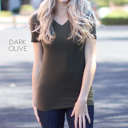 Small Dark Olive Layering Short Sleeve Tee | S-XL | Soft & Comfortable | Perfect for Layering | Available in Multiple Colors