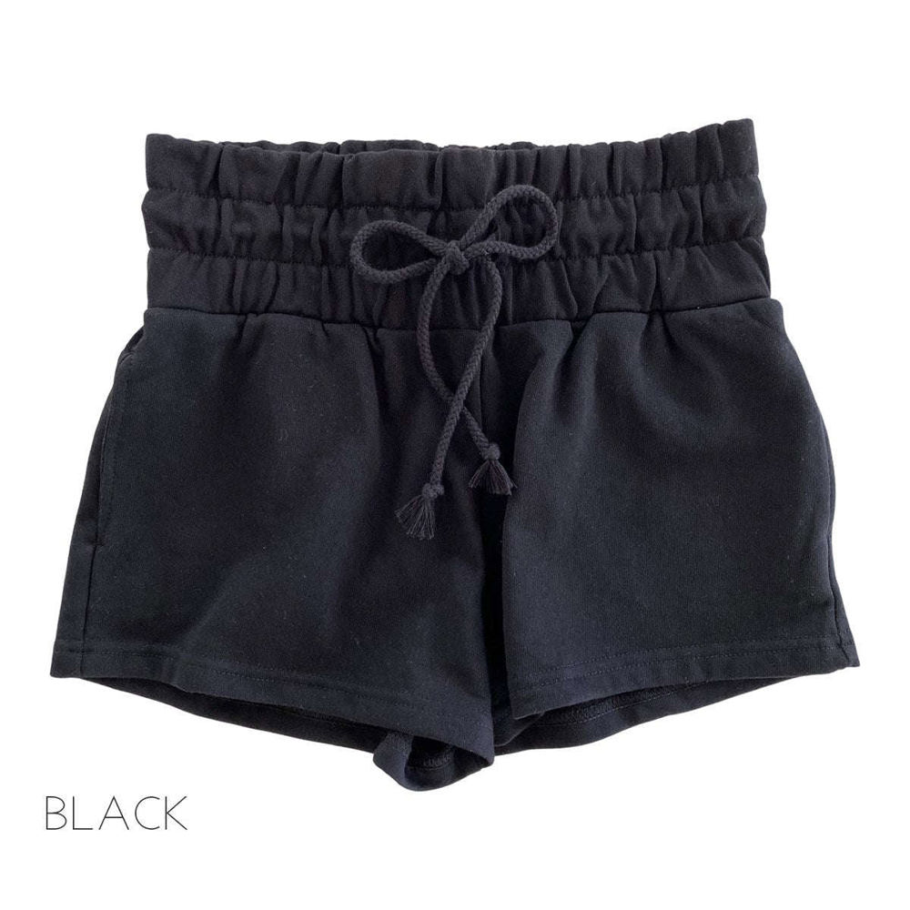 Wide Band Shorts | S-L | Lightweight French Terry | Adjustable Drawstrings | Warm-Weather Essential