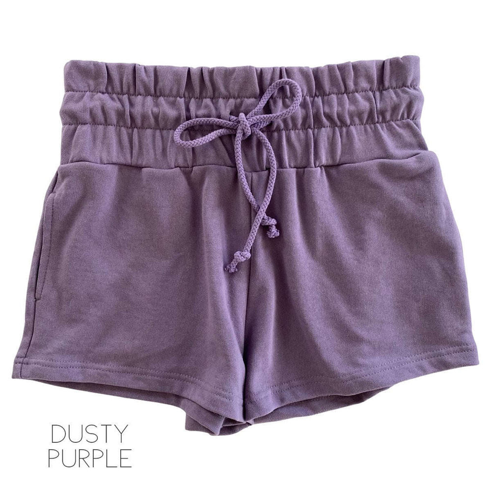 Wide Band Shorts | S-L | Lightweight French Terry | Adjustable Drawstrings | Warm-Weather Essential