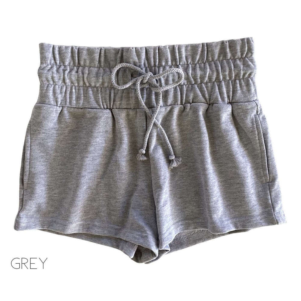 Wide Band Shorts | S-L | Lightweight French Terry | Adjustable Drawstrings | Warm-Weather Essential