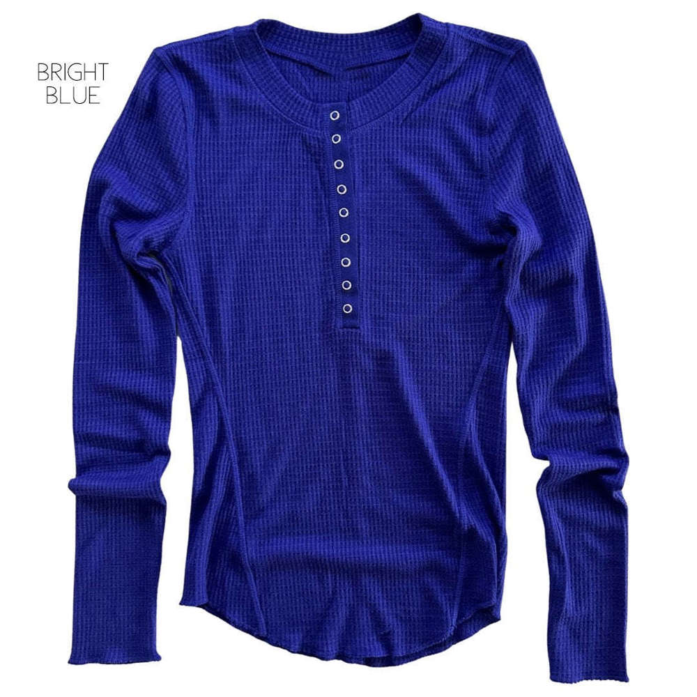 Trending Waffle Henley | S-XL