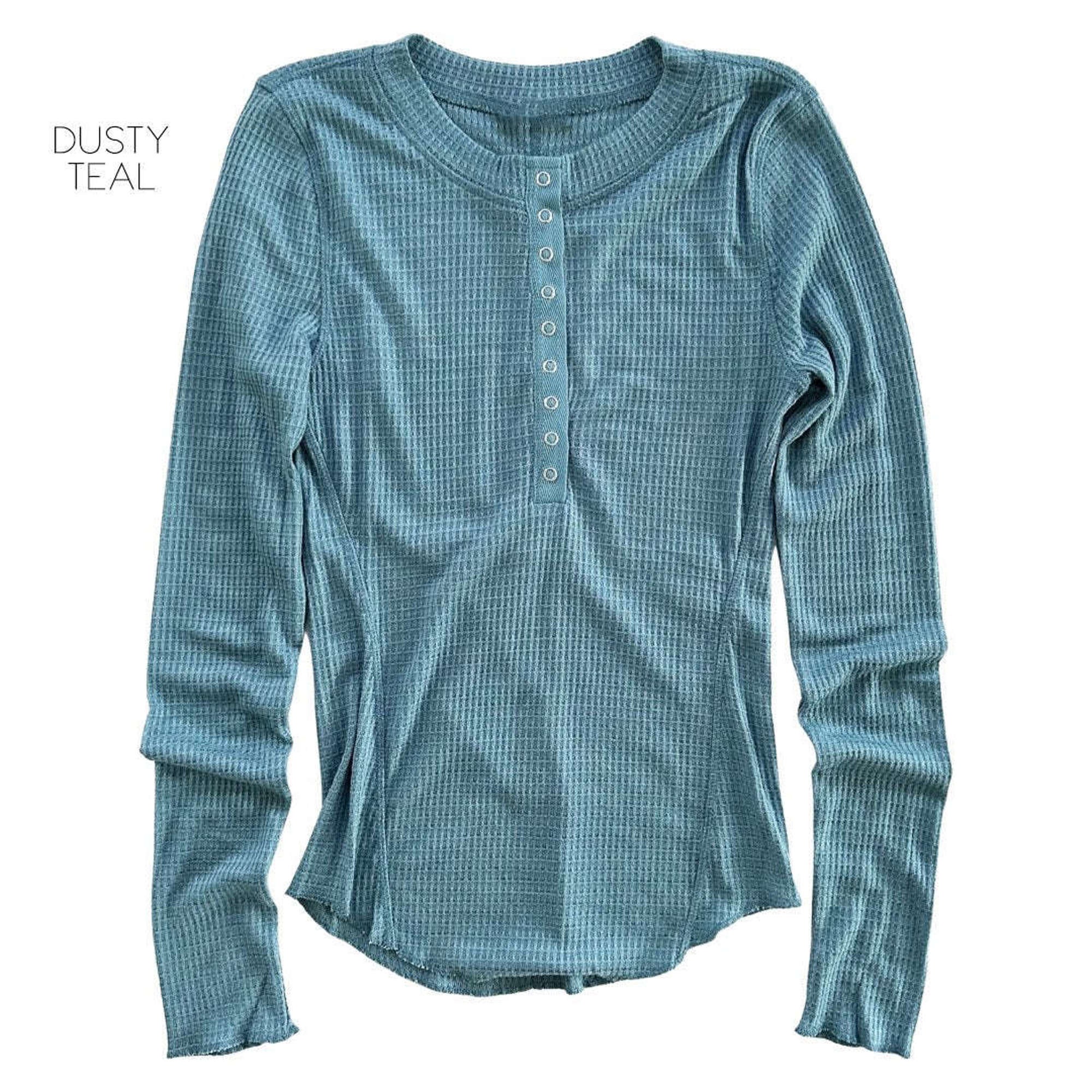 Trending Waffle Henley SXL Jane