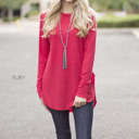 Small Ruby Trending Waffle Tunic | S-XL | Favorite Closet Item | Loose Fit Design | Detailed Waffle Fabric | Easy to Style