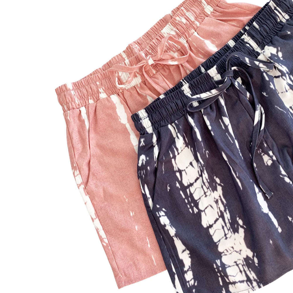 Tie Dye Shorts | S-XL | On-Trend Design | Versatile Style | Available in Multiple Colors | Great Price