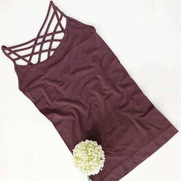 Cross Front Cami | S-3XL | Stylish Cross Front Design | Comfortable Fit | Perfect for Layering