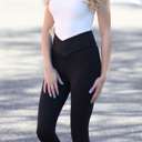  Crossover Waist Leggings | S-XL | Multiple Colors | Soft Fabric