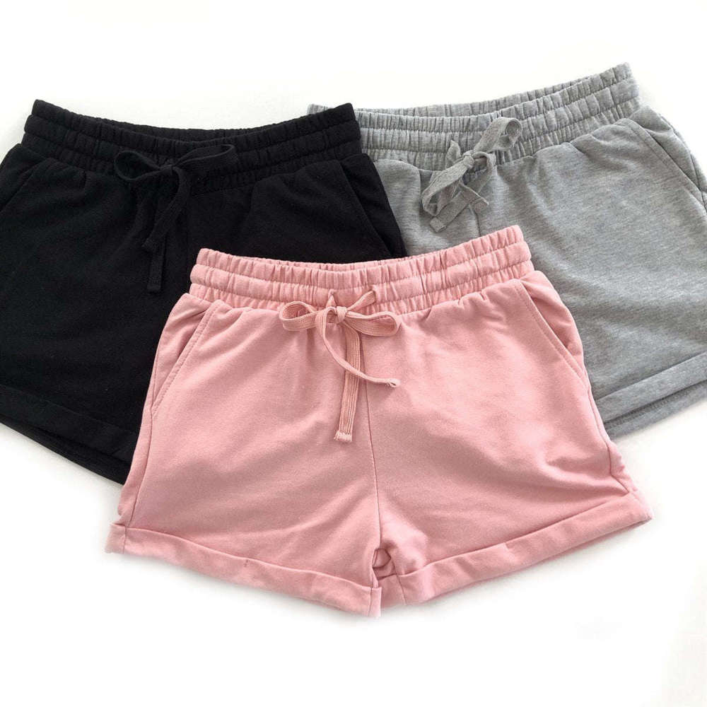 Cuffed Drawstring Shorts | S-XL | Ultra-Soft Quality | Cuffed Design | Drawstring Waistband | Perfect for Warm Weather