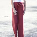 Large Marsala Ultra Soft  Lounge Pants | S-XL | Ultra-Soft Quality | Wide Waistband | Drawstring Waist | Must-Have for Holiday Comfort