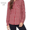 Large Style 29 Plaid Shirts | S-L | Classic Layering Piece | Cozy Cotton Fabric | Fall Essential