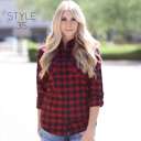 Large Style 35 Plaid Shirts | S-L | Classic Layering Piece | Cozy Cotton Fabric | Fall Essential