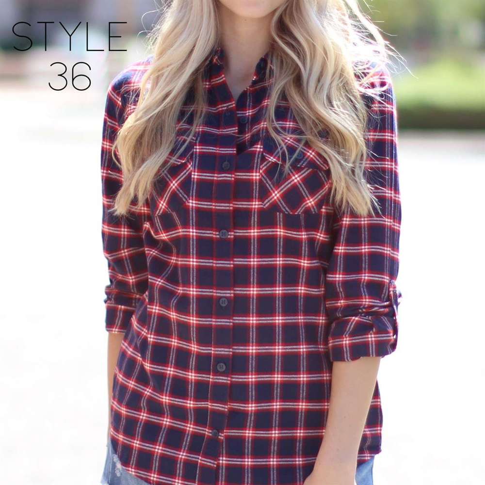 Plaid Shirts | S-L | Classic Layering Piece | Cozy Cotton Fabric | Fall Essential