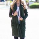  Long Length Lightweight Cardigan | S-XL | Slouchy Design | Long Sleeves | Functional Pockets | Comfortable Fit