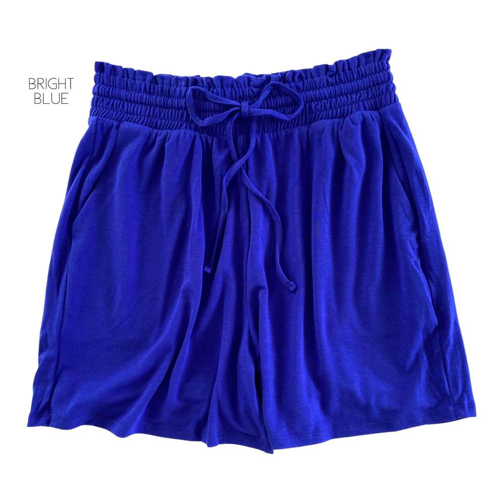 Flowy Lounge Shorts | S-XL | On-Trend Design | Comfortable Fit | Functional Pockets | Ultra-Soft Stretchy Fabric