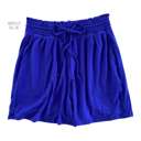 Small Bright Blue Flowy Lounge Shorts | S-XL | On-Trend Design | Comfortable Fit | Functional Pockets | Ultra-Soft Stretchy Fabric