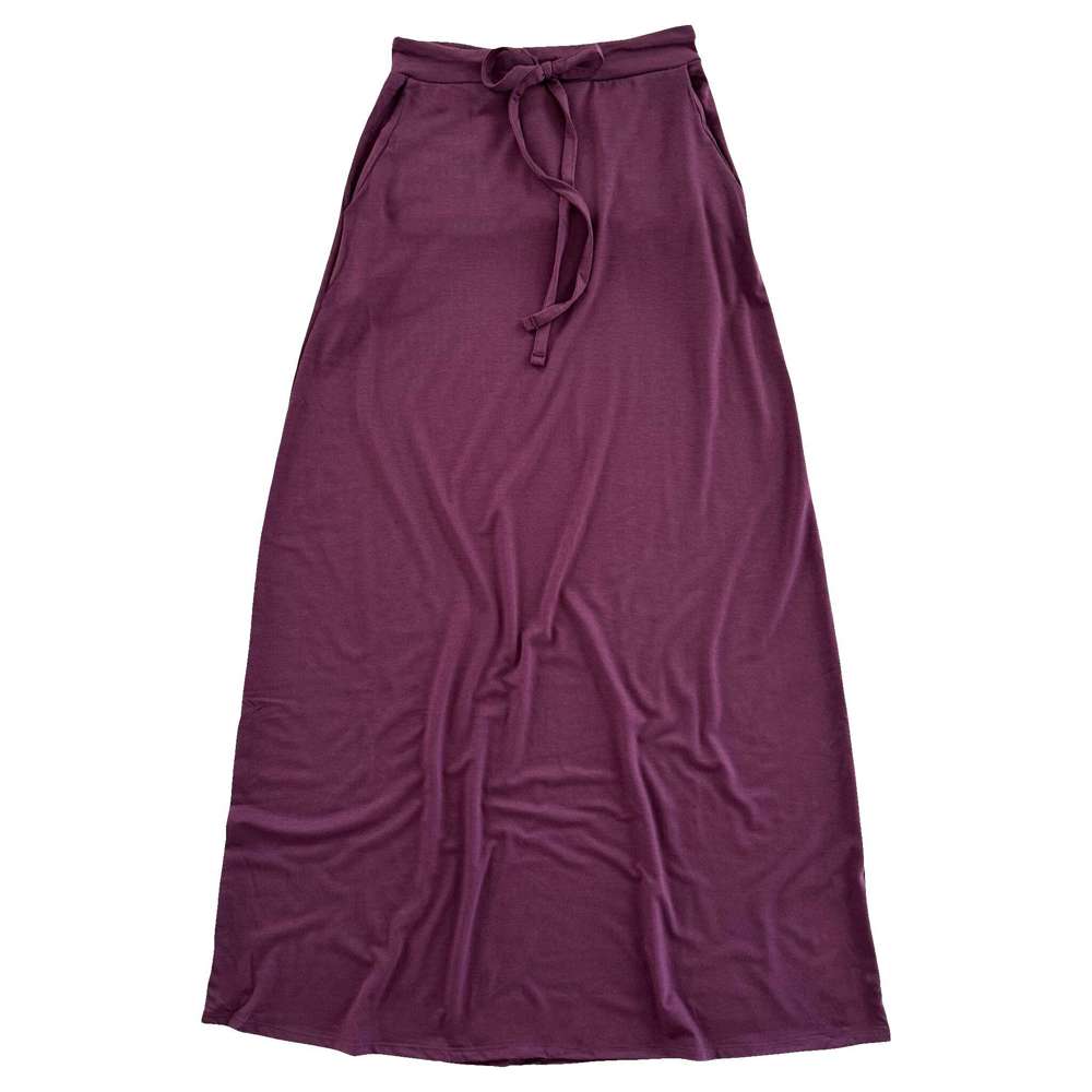 Everyday Maxi Skirt | S-3XL | Elastic Waistband | Tulip Hem Design | Pockets Included