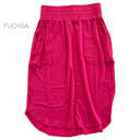 3X Fuchsia Everyday Skirt 2.0 | S-3XL | Cute Tulip Hem Design | Comfortable Elastic Waistband | Side Pockets | Versatile for Any Occasion