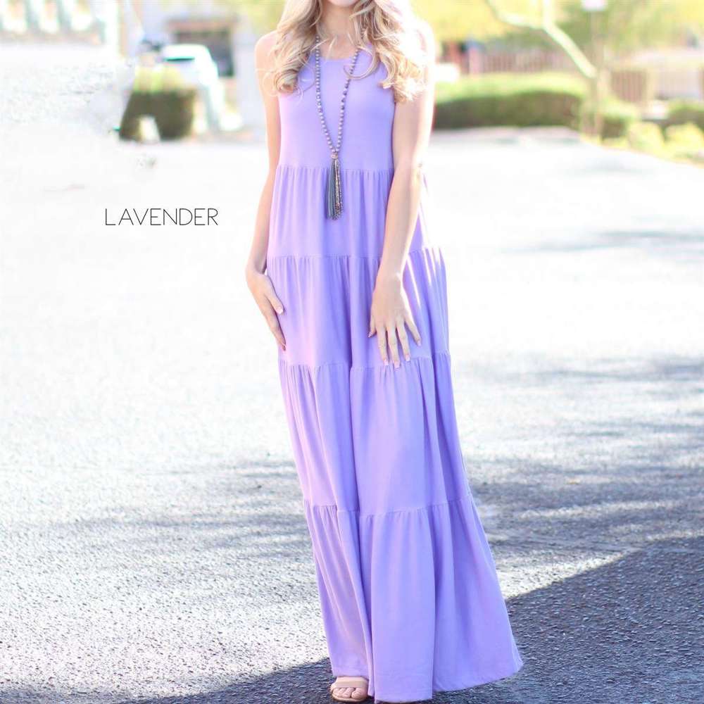 Tiered Maxi Dress | L-XL | Flowy Tiered Design | Versatile Styling | Premium Fabric