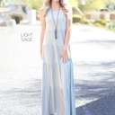 XL Light Sage Tiered Maxi Dress | L-XL | Flowy Tiered Design | Versatile Styling | Premium Fabric