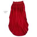 1X Copper Red The Classic Skirt | S-3XL | Smocked Waist | Side Slit | Pockets