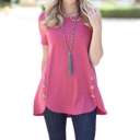  Button Detail Tunic | S-XL | Premium Fabric | Button Detail | Versatile Style | Wardrobe Staple