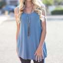  Sleeveless Flowy Top | S-3XL | Soft & Versatile | Perfect for Layering | Multiple Color Options