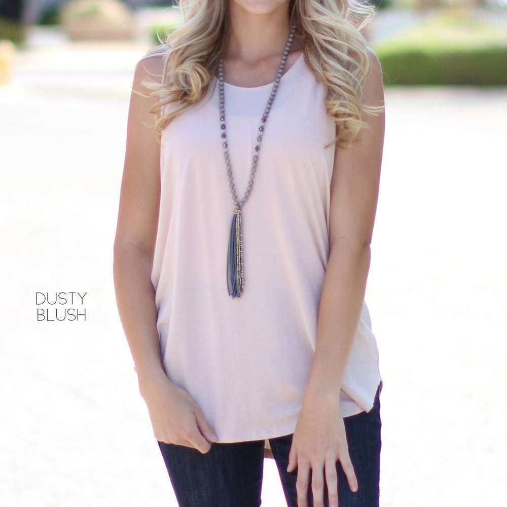 Sleeveless Flowy Top | S-3XL | Soft & Versatile | Perfect for Layering | Multiple Color Options