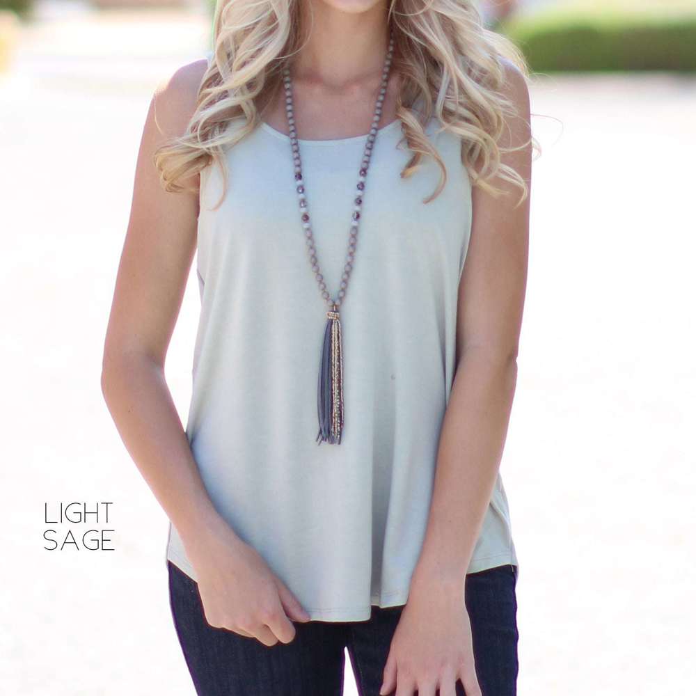 Sleeveless Flowy Top | S-3XL | Soft & Versatile | Perfect for Layering | Multiple Color Options