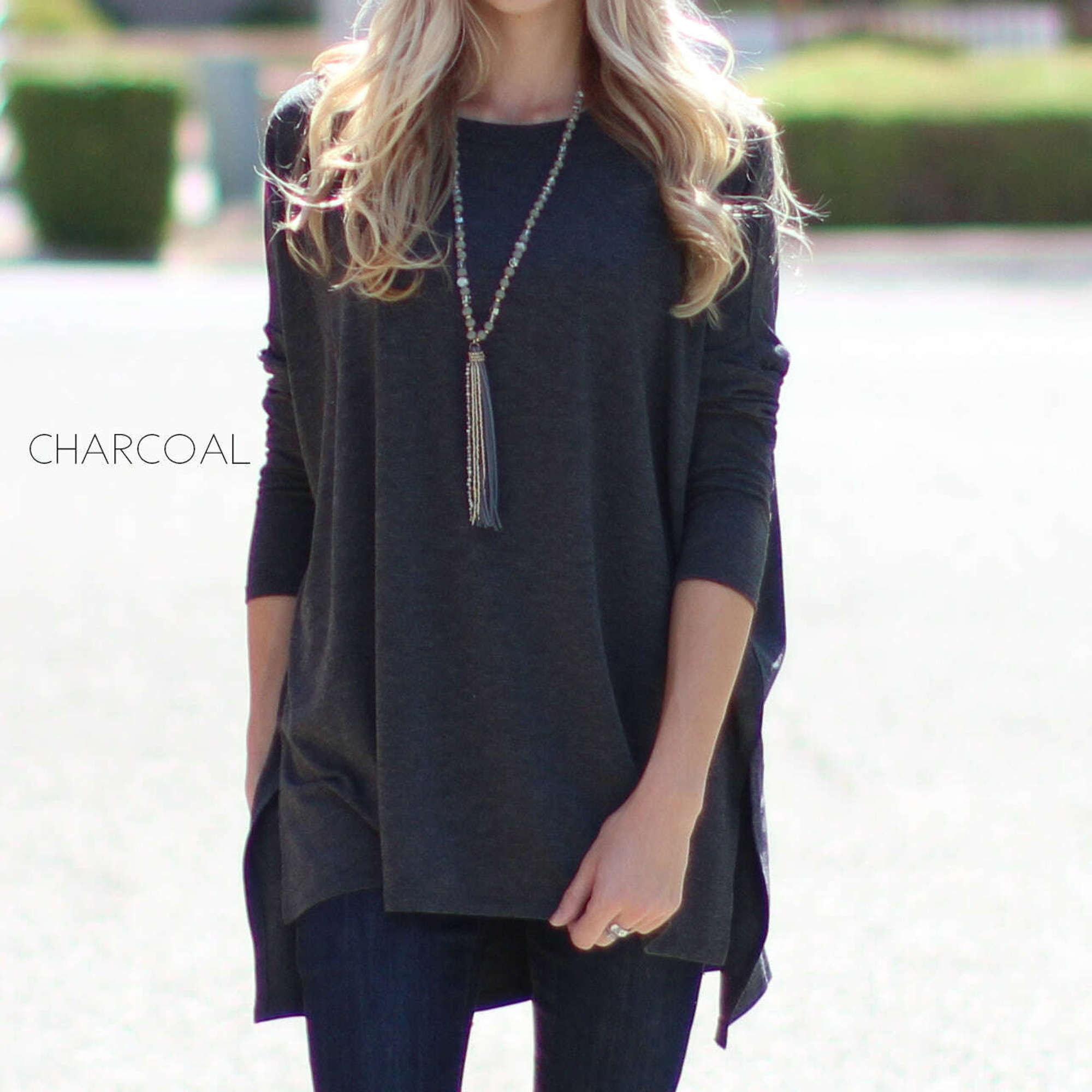 Side Slit Tunic SXL Soft Fabric Loose/Oversized Design Must