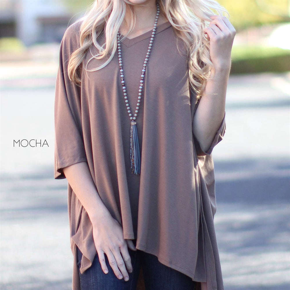 Flowy Poncho Tunic | S-XL | Oversized Fit | Ultra-Soft Fabric | Cozy Fall & Winter Style