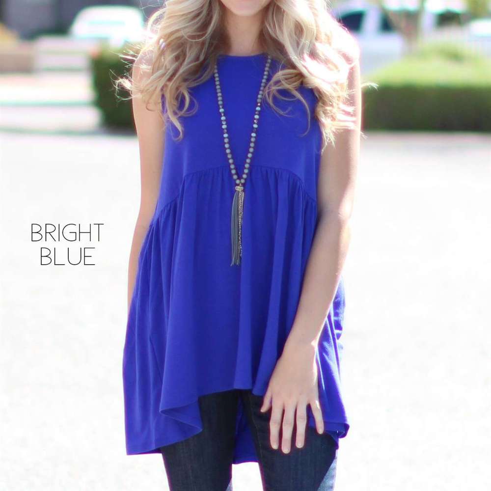 Sleeveless Tunic Top | S-XL | Premium Fabric | Versatile Wardrobe Staple | Flattering Fit