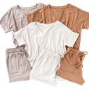  Lounge Set | S-3XL | Ultra-Comfy Design | Includes Shorts and Comfy Top | Perfect for Relaxation