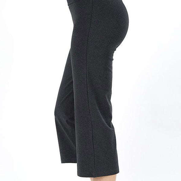 Cropped Yoga Pants | S-XL | Fold Over Waist | Comfortable Stretch | Perfect for Everyday Wear