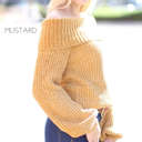 Large Mustard Bubble Sleeve Chenille Sweater | S-L | Off the Shoulder | Chenille Knit | Peasant Sleeves