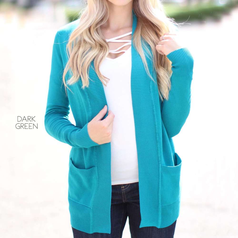 Everyday Ultra Soft Cardigan | Open Front | S-XL | Ultra Soft Fabric