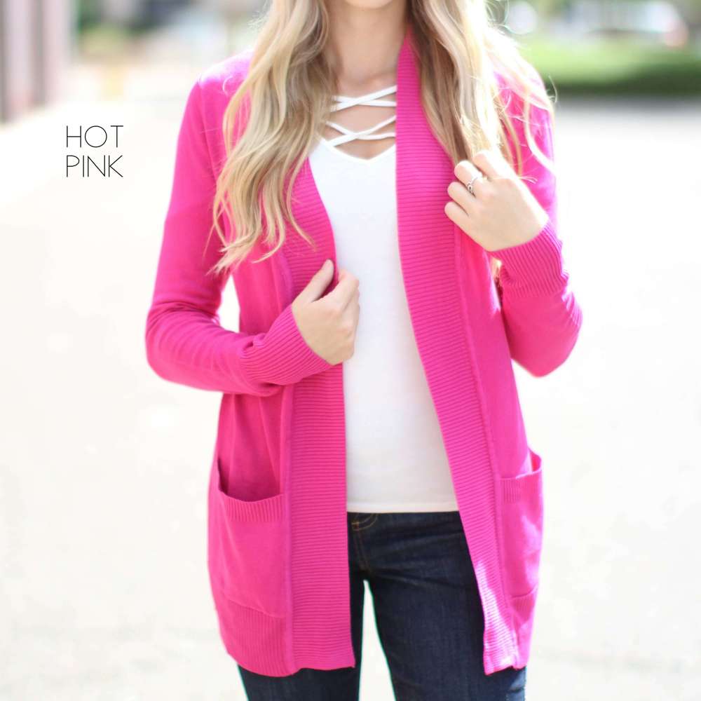 Everyday Ultra Soft Cardigan | Open Front | S-XL | Ultra Soft Fabric