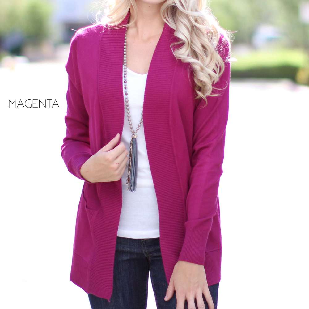 Everyday Ultra Soft Cardigan | Open Front | S-XL | Ultra Soft Fabric