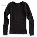 1X Black Layering Thermal Top | S-2XL | Premium Fabric | Relaxed Fit | Perfect for Layering