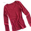 Small Ruby Layering Thermal Top | S-2XL | Premium Fabric | Relaxed Fit | Perfect for Layering