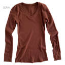 1X Sepia Layering Thermal Top | S-2XL | Premium Fabric | Relaxed Fit | Perfect for Layering