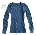 1X Steel Blue Layering Thermal Top | S-2XL | Premium Fabric | Relaxed Fit | Perfect for Layering