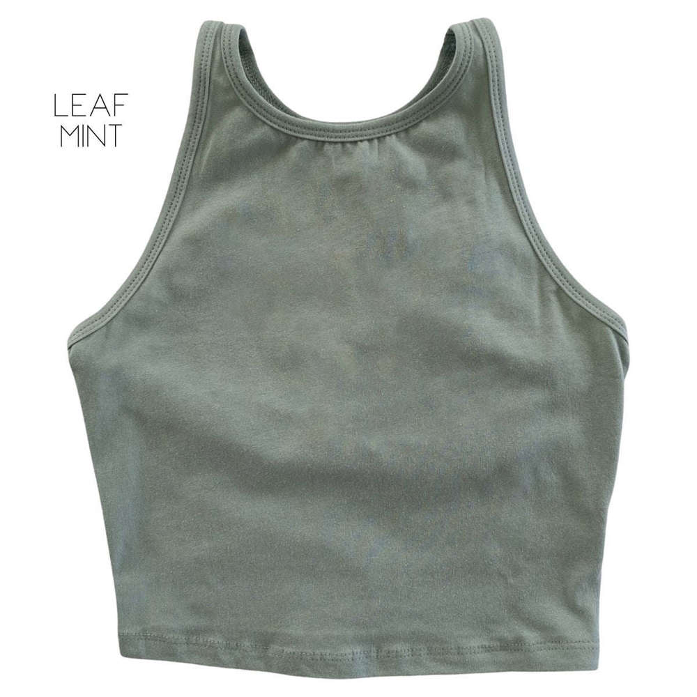 Cropped Layering Tank | S-L | Cropped Fit | Summer Essential | Soft Fabric