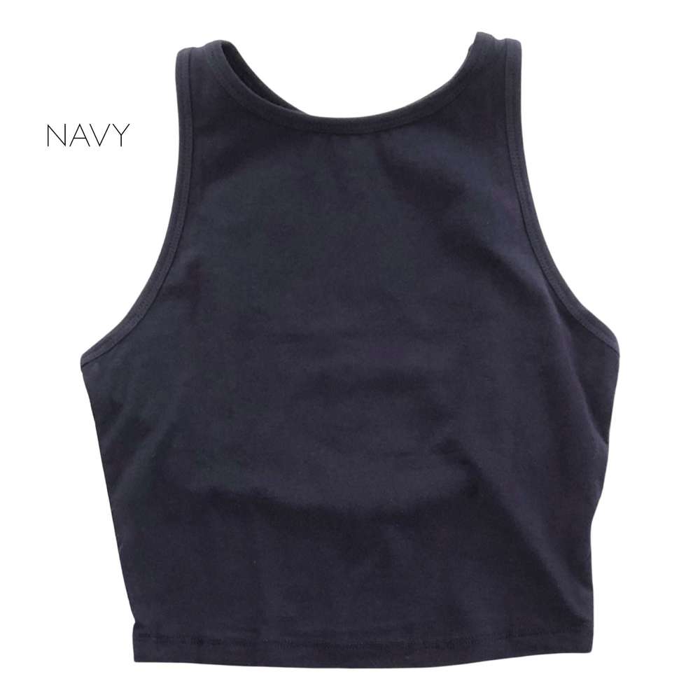 Cropped Layering Tank | S-L | Cropped Fit | Summer Essential | Soft Fabric