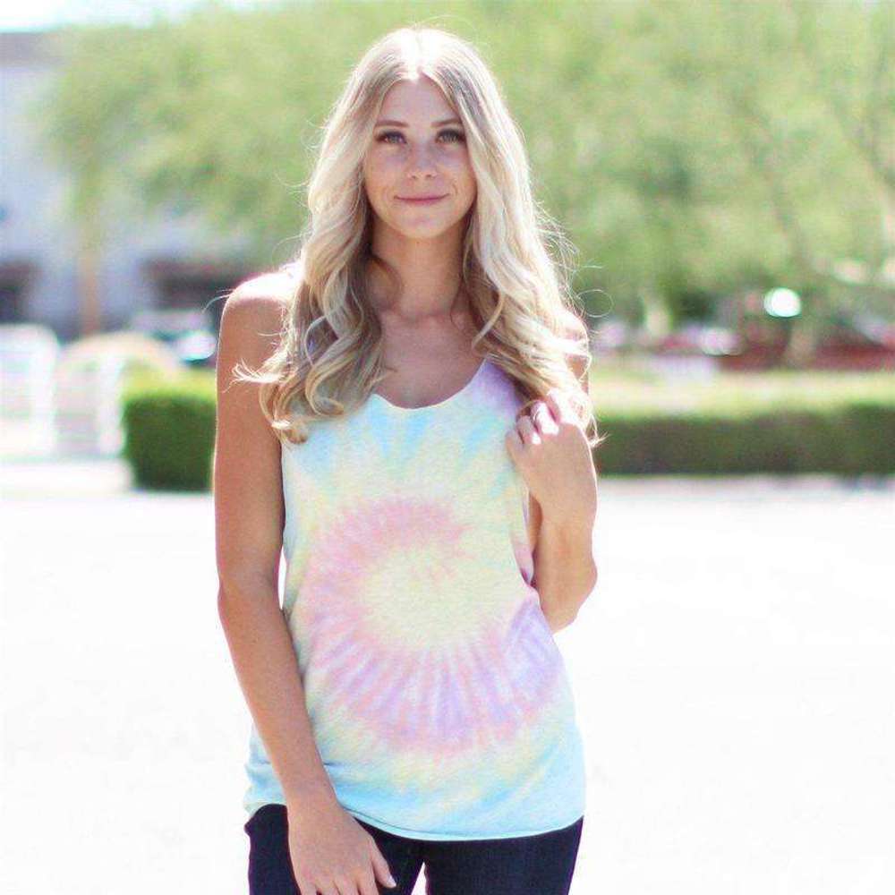 Tie Dye Tank | XS-M | Ultra-Soft Fabric | Trending Tie Dye Pattern | Perfect for Layering