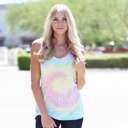  Tie Dye Tank | XS-M | Ultra-Soft Fabric | Trending Tie Dye Pattern | Perfect for Layering