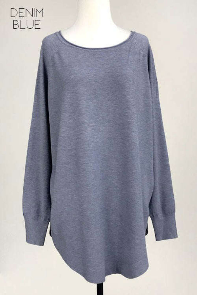 Soft Round Neck Sweater | Multiple Colors | Oversized Fit | Ultra-Soft Fabric | Everyday Comfort