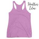 Large Heather Lilac Soft Tri-Blend Tank | XS-XL | Many Colors | Ultra Soft Fabric