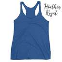 Medium Heather Royal Soft Tri-Blend Tank | XS-XL | Many Colors | Ultra Soft Fabric