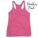 Small Pink Soft Tri-Blend Tank | XS-XL | Many Colors | Ultra Soft Fabric