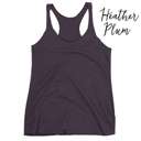 X-Small Plum Soft Tri-Blend Tank | XS-XL | Many Colors | Ultra Soft Fabric